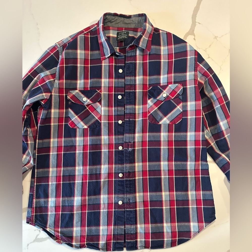 J Crew Heavy Weight Flannel size XL